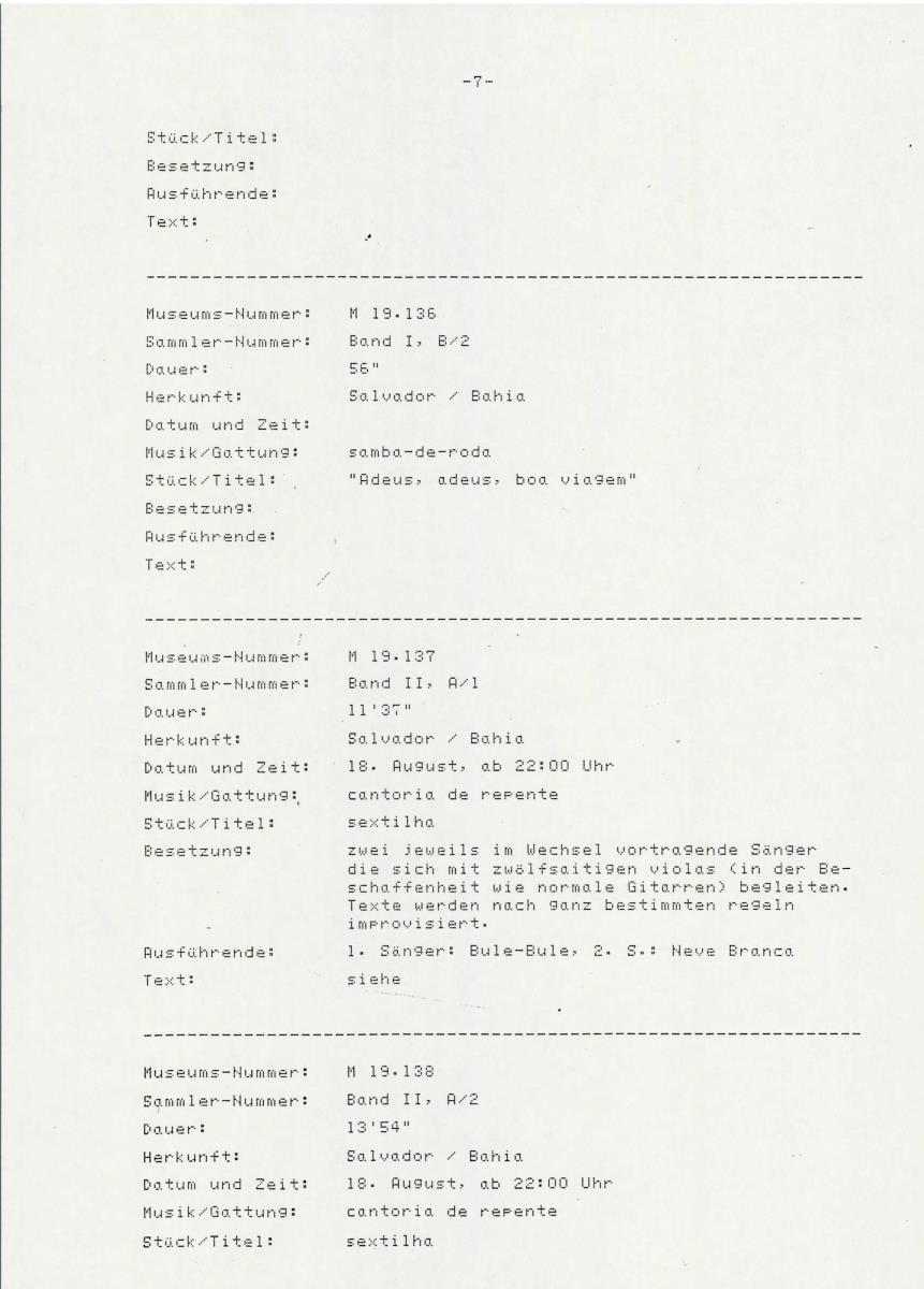 Pinto Brasilien 1983