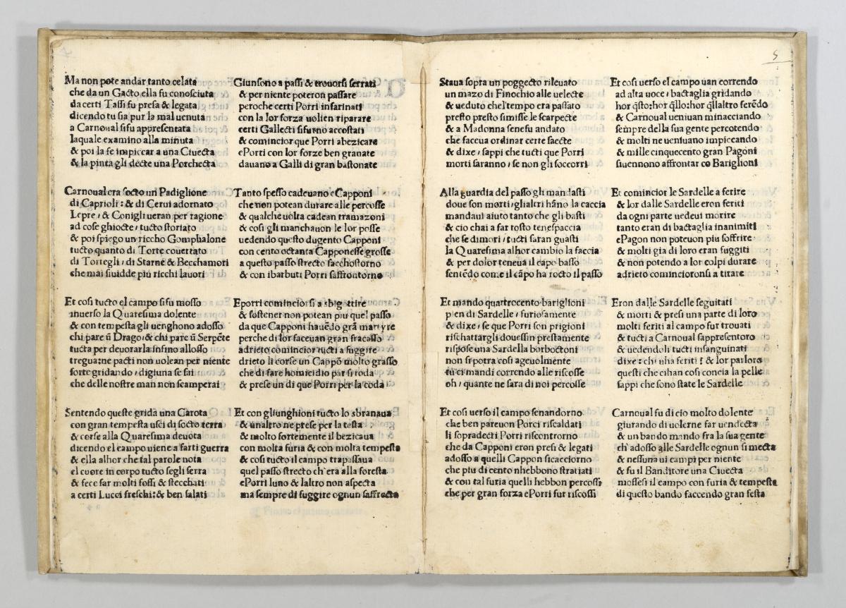 Francesco di Jacopo: La guerra et Contasto di Carnasciale. Vocato el conte cartolaio: Florenz o. J.