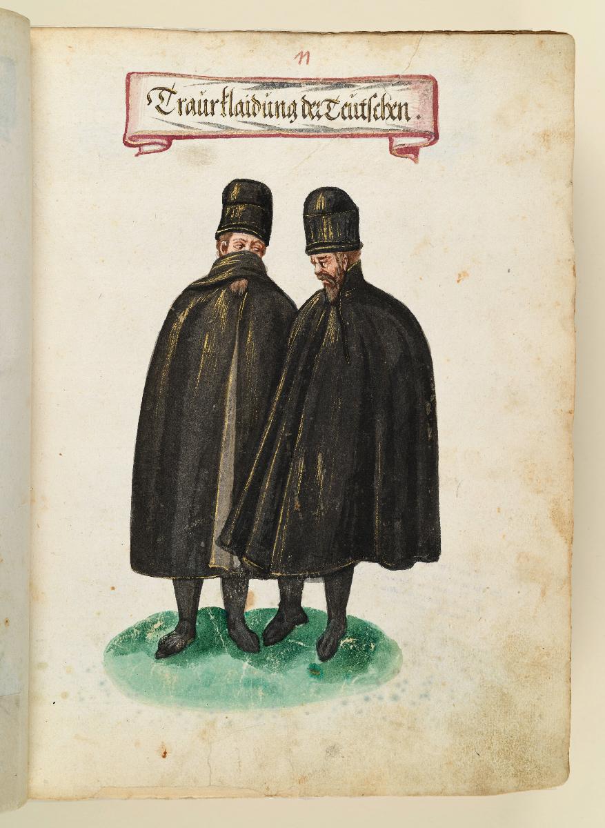 Trachtenbuch: Traurklaidung der Teutschen