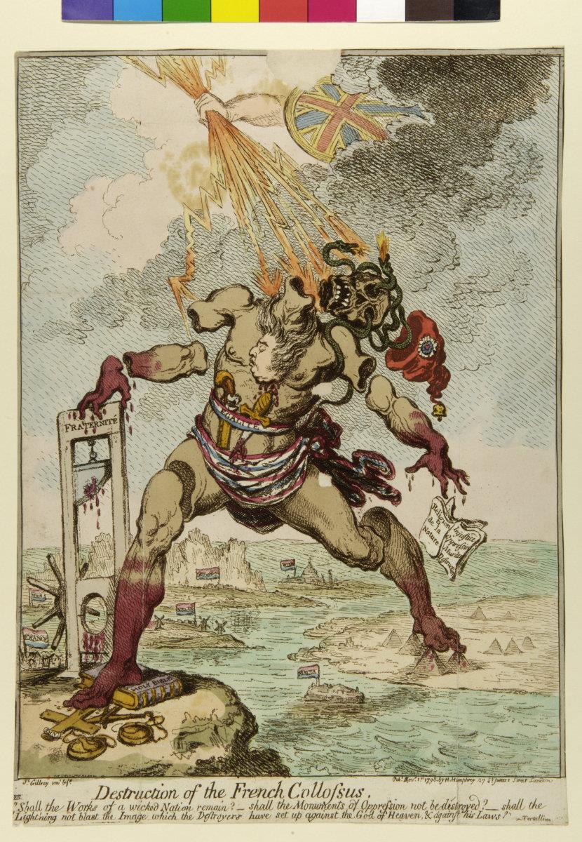 Destruction of the French collossus