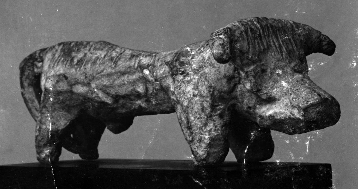 Statuette eines Rinds