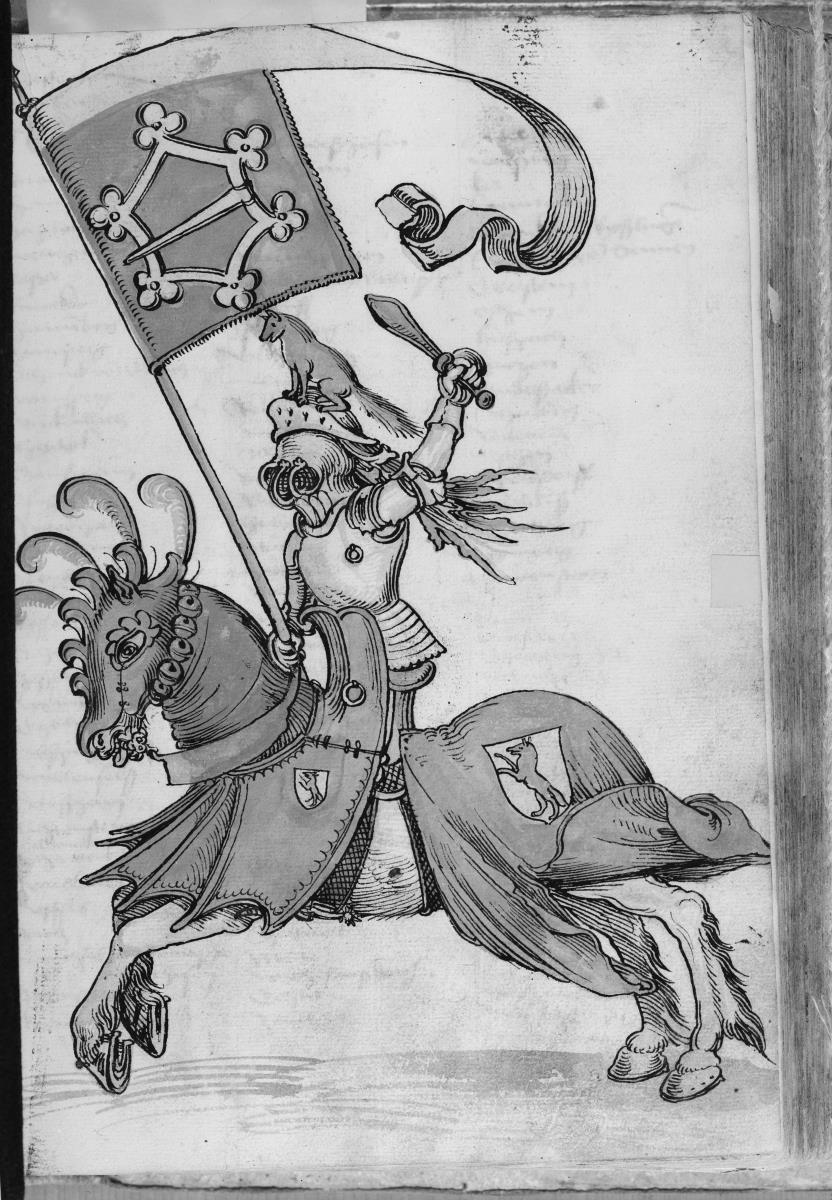 Ritter Georg Fuchs, in: Würzburger Turnierbuch