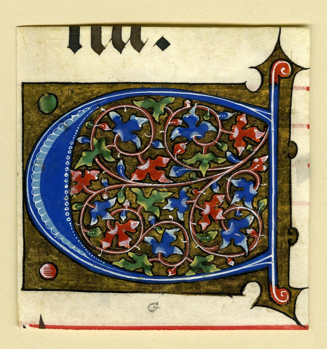 Initiale C aus einem Antiphonar für Ludwig XII. und Anne de Bretagne, Frankreich
