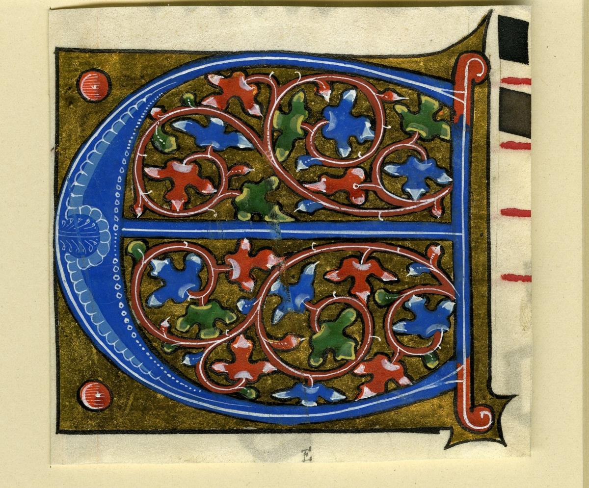 Initiale E aus einem Antiphonar für Ludwig XII. und Anne de Bretagne, Frankreich