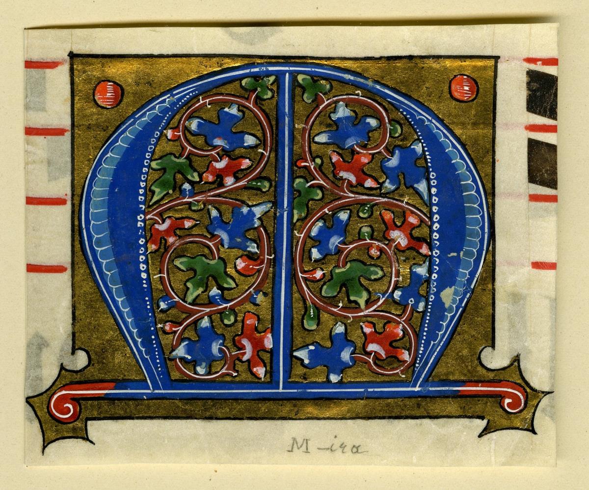 Initiale M aus einem Antiphonar für Ludwig XII. und Anne de Bretagne, Frankreich