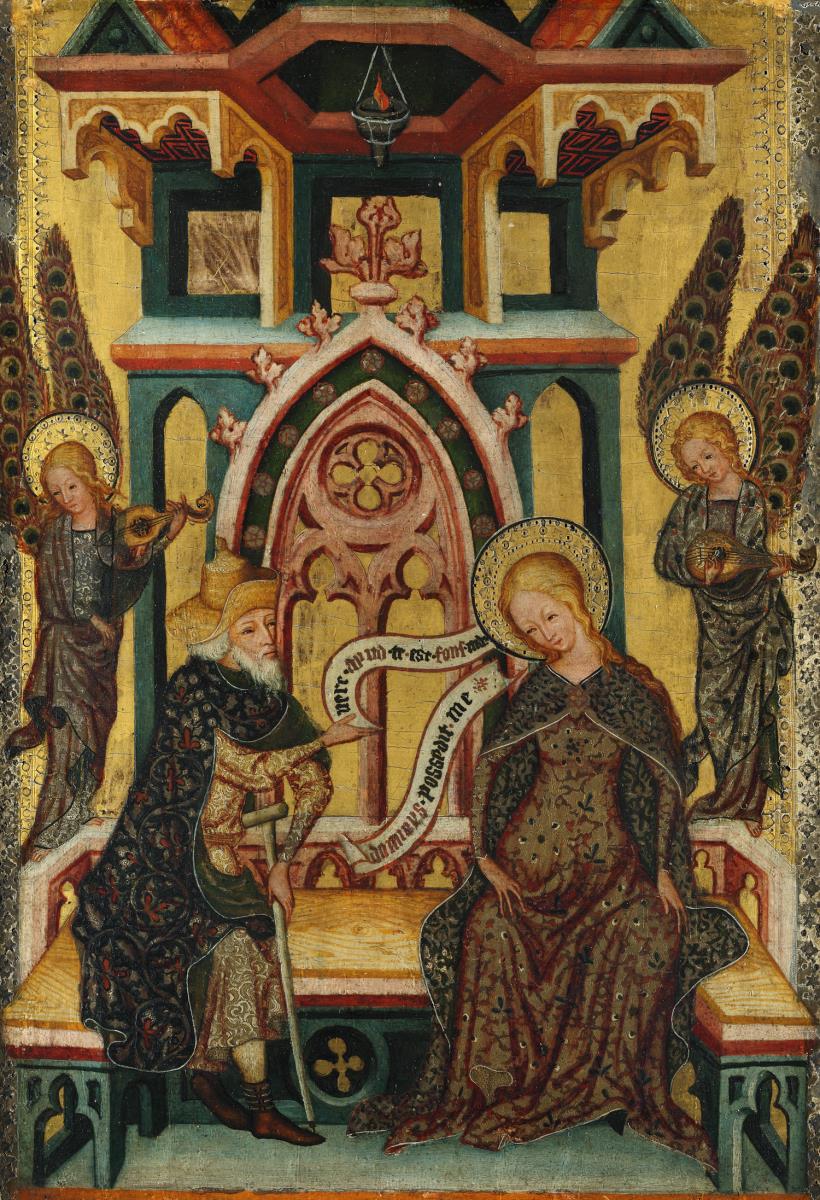Joseph erkennt in Maria die Mutter des Messias