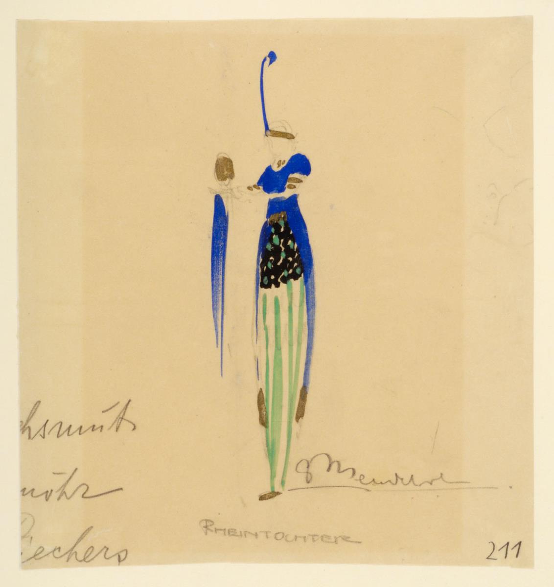 Figurine " Rheintochter"