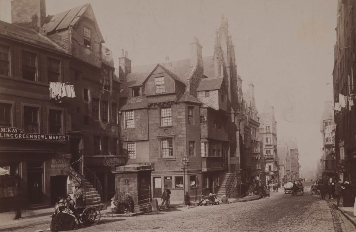 Edinburgh, High Street, John Knox's House