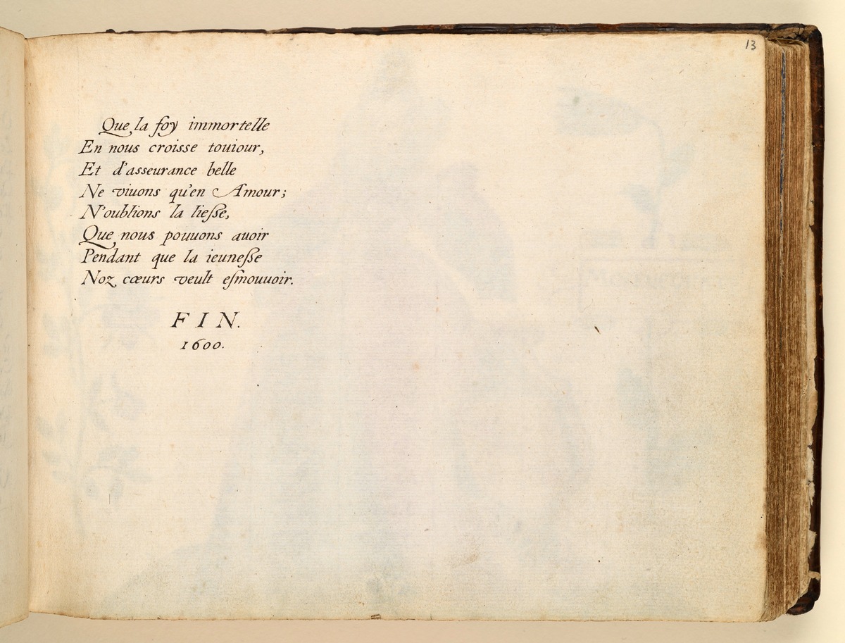 Stamm- und Gedichtbuch der Antoinette de Longueval, fol.13r