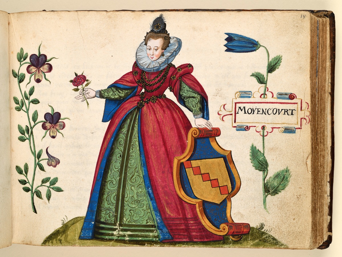 Stamm- und Gedichtbuch der Antoinette de Longueval: Moyencourt