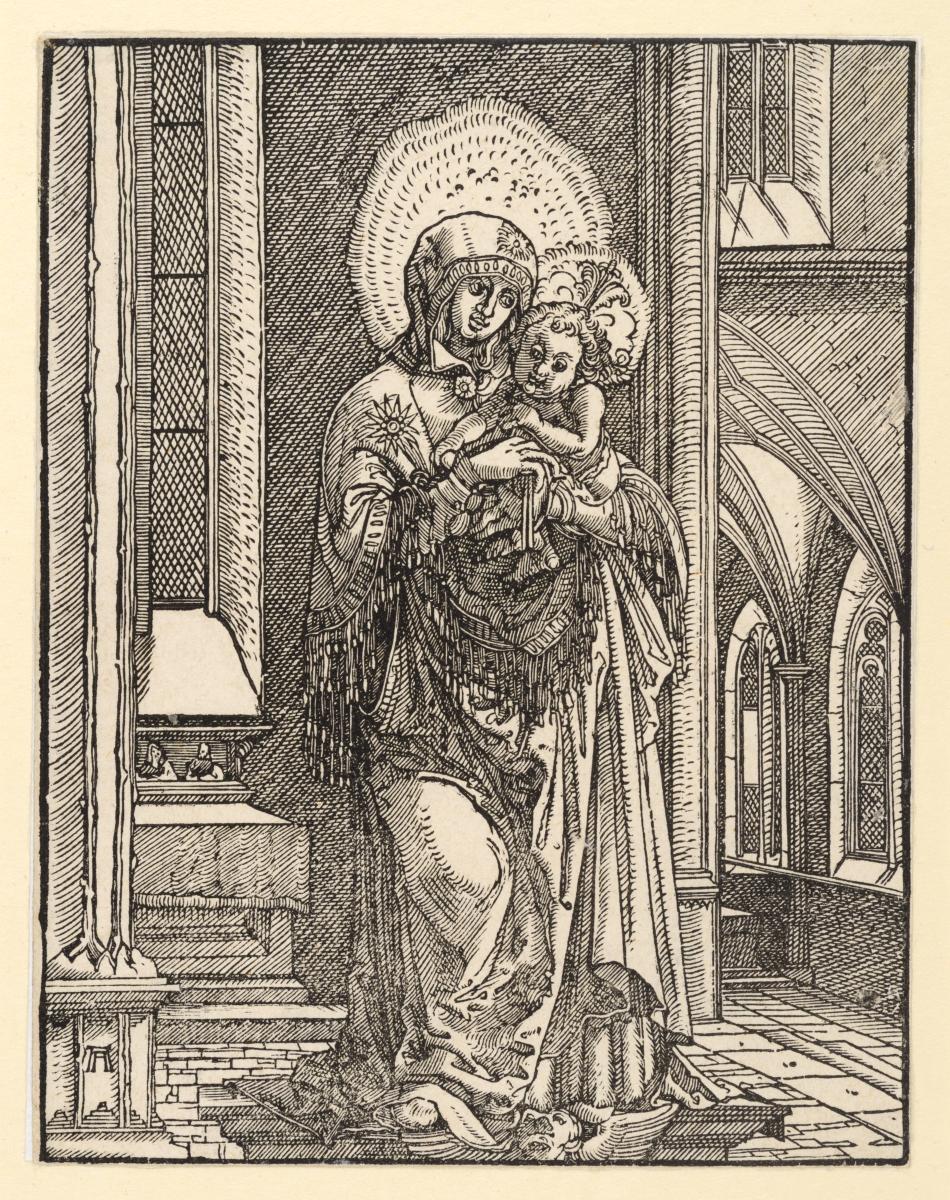 Die "schöne Maria von Regensburg" in der Kirche