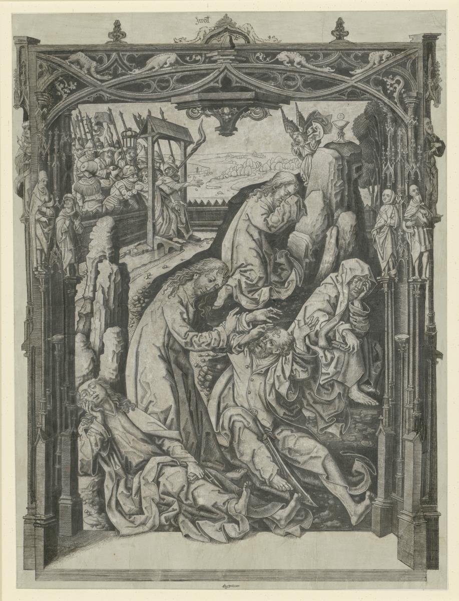 Jesus am Ölberg