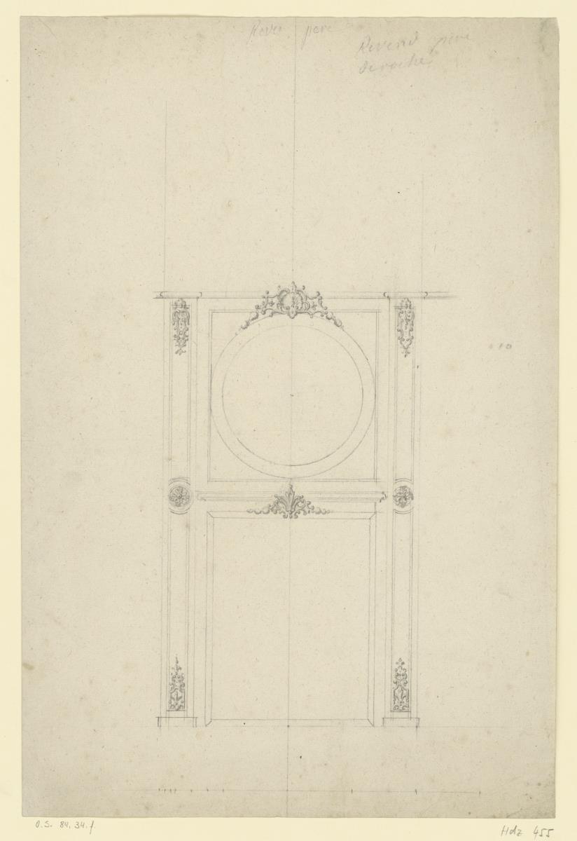 Rahmenfüllstück, Louis XVI.