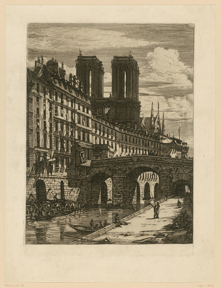 Impression Rue neuve St Etienne-du-Mont