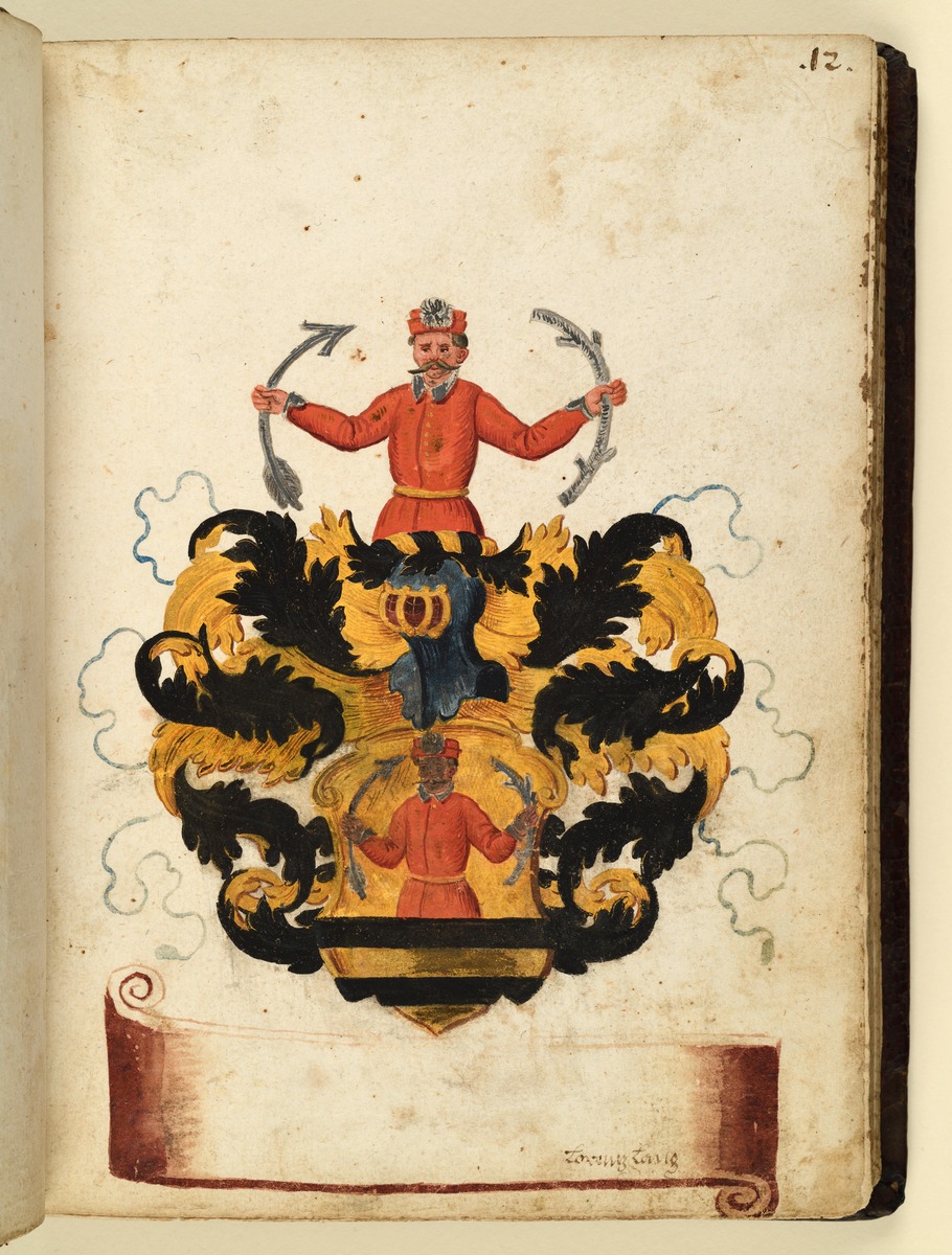 Stammbuch des Leonhard Hayder von Nürnberg: Wappen