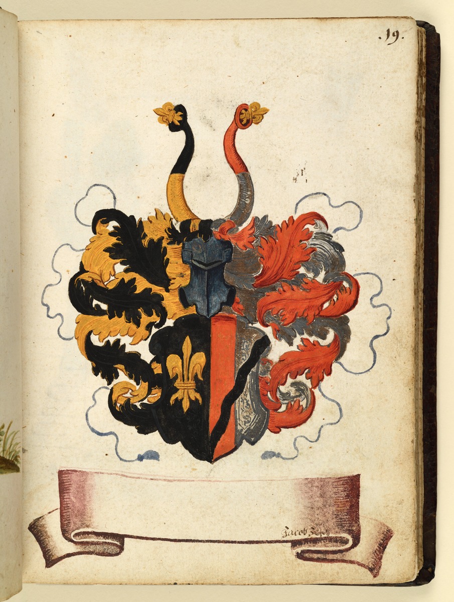 Stammbuch des Leonhard Hayder von Nürnberg: Wappen