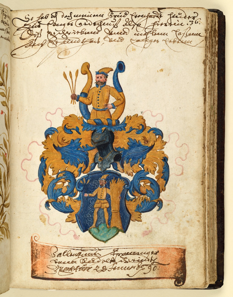 Stammbuch des Leonhard Hayder von Nürnberg: Wappen