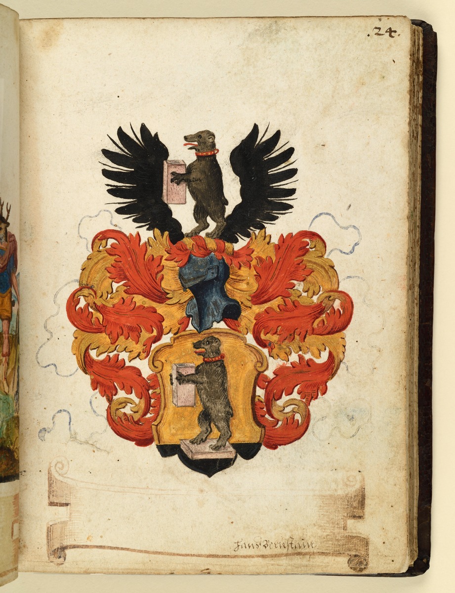 Stammbuch des Leonhard Hayder von Nürnberg: Wappen