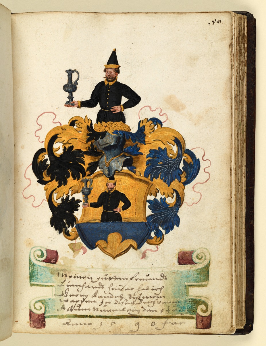 Stammbuch des Leonhard Hayder von Nürnberg: Wappen