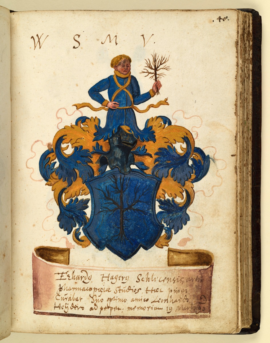 Stammbuch des Leonhard Hayder von Nürnberg: Wappen