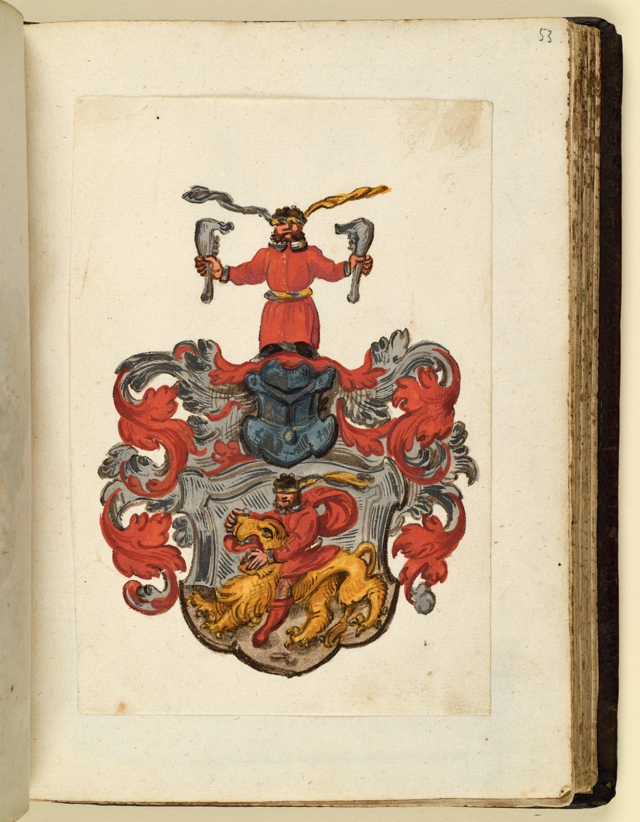 Stammbuch des Leonhard Hayder von Nürnberg: Wappen