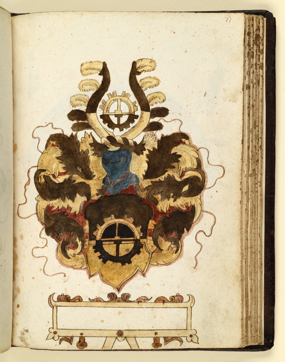 Stammbuch des Leonhard Hayder von Nürnberg: Wappen