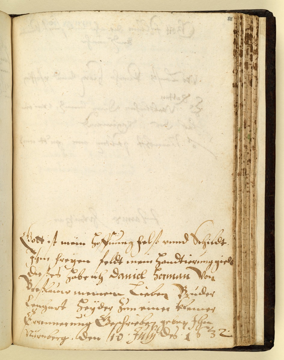 Stammbuch des Leonhard Hayder von Nürnberg, fol. 88r+v