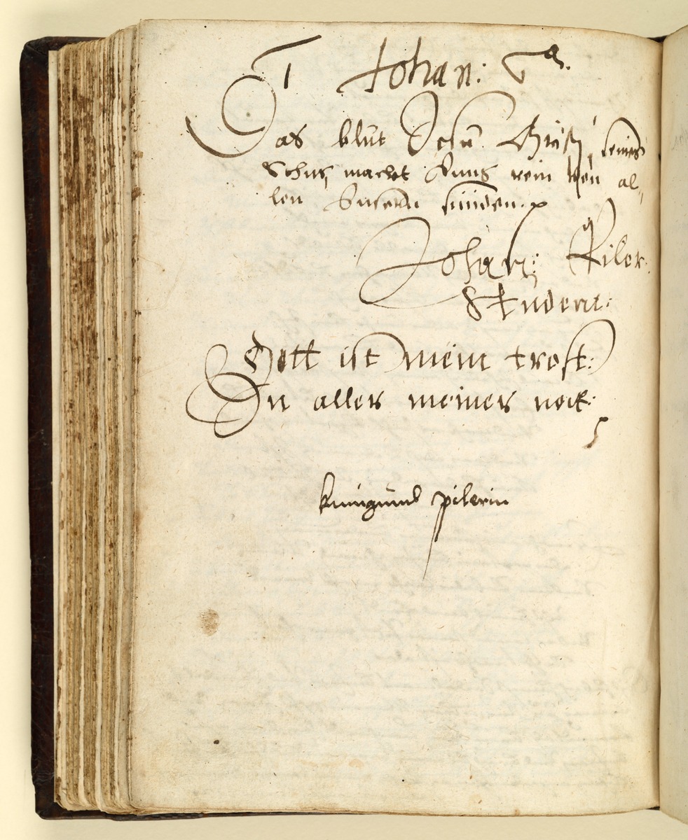 Stammbuch des Leonhard Hayder von Nürnberg, fol. 94r+v
