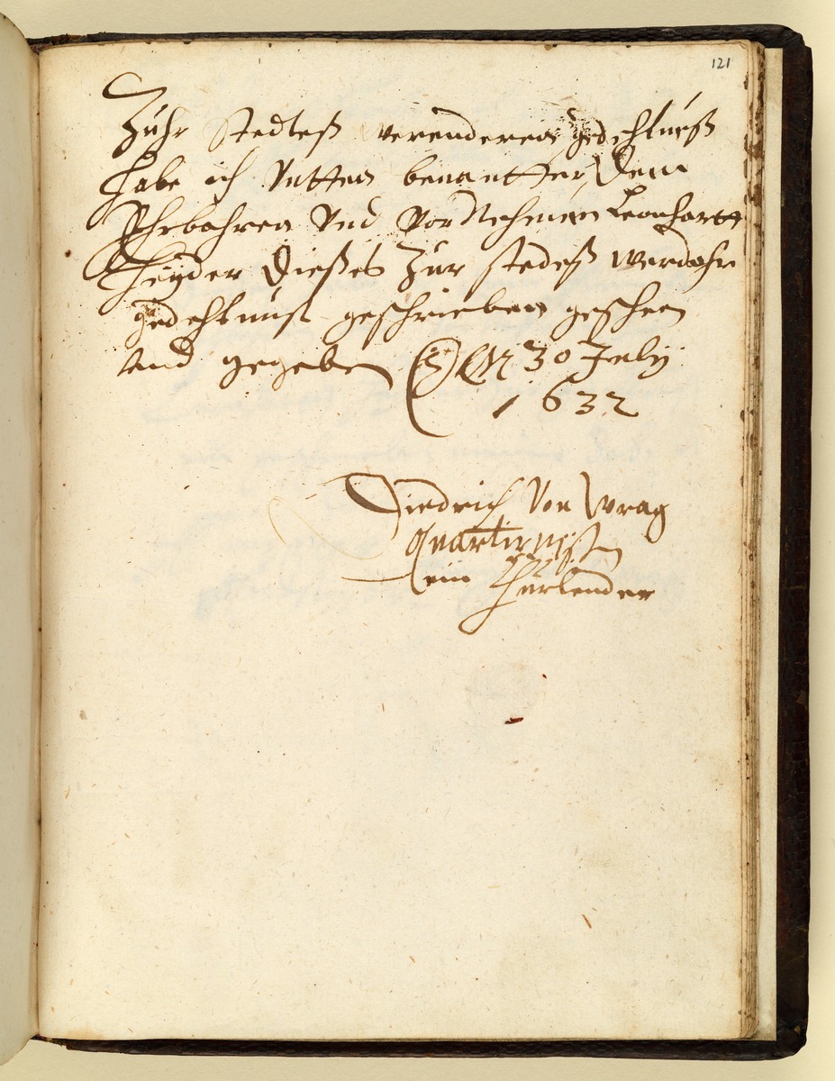 Stammbuch des Leonhard Hayder von Nürnberg, fol. 121r