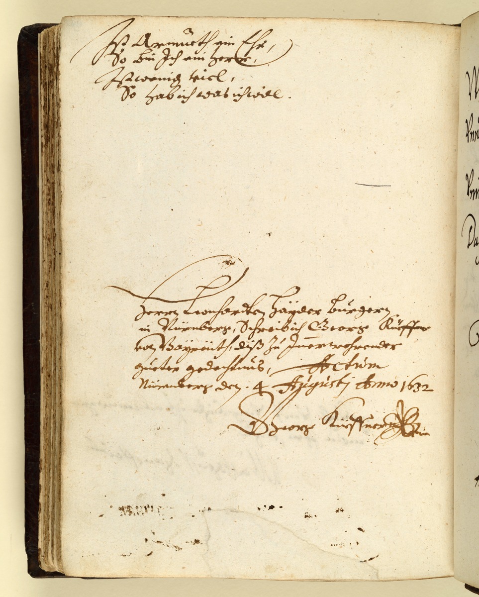 Stammbuch des Leonhard Hayder von Nürnberg, fol. 126r+v