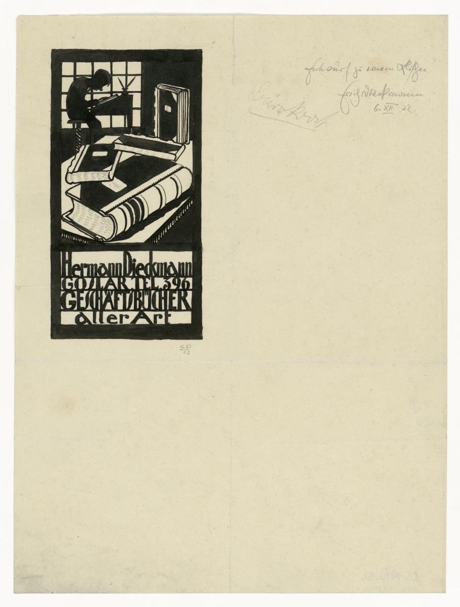 Firmensignet Hermann Dieckmann (Gebrauchsgraphik)