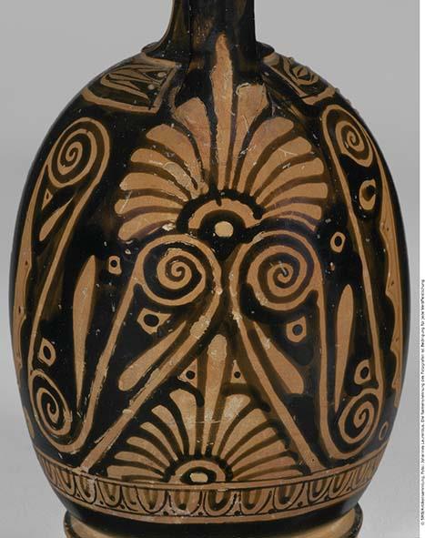 Attisch rotfigurige Bauchlekythos