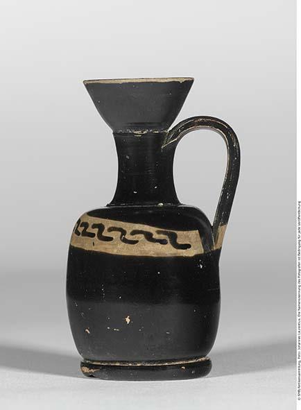 Attisch rotfigurige Bauchlekythos