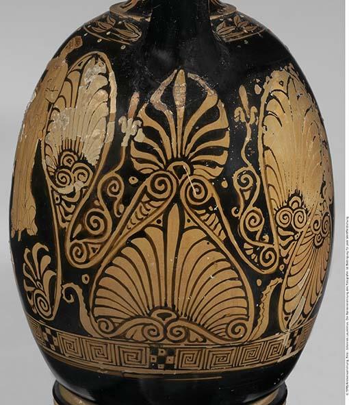 Attisch rotfigurige Bauchlekythos