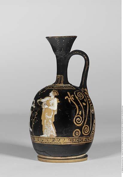 Attisch rotfigurige Bauchlekythos