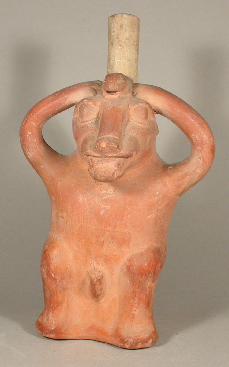 Anthropo-zoomorphe Figur (Felide oder Fuchs?)