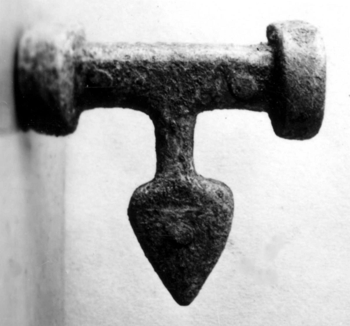 Attasche von Gefäßhenkel
