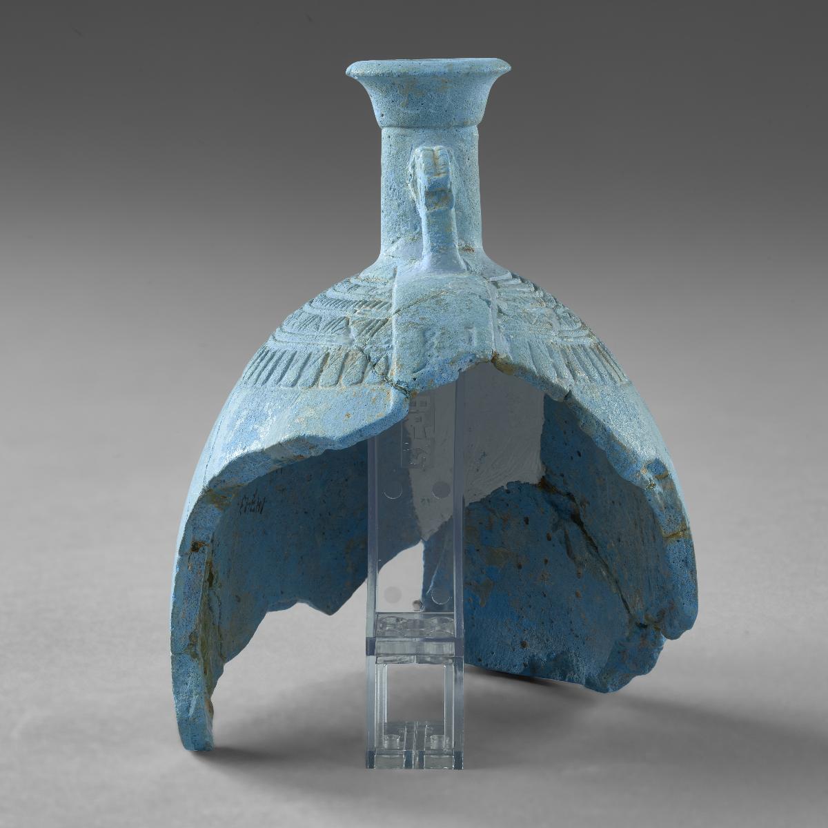 Fragment einer ägyptischen Neujahrsflasche