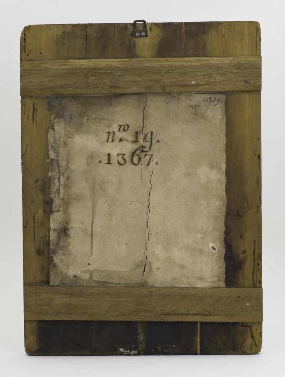 Deckel des Sieneser Amtsbuches (Biccherna) für 1367