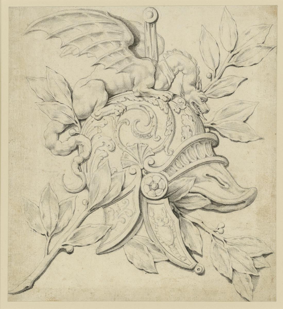Füllung mit Helm