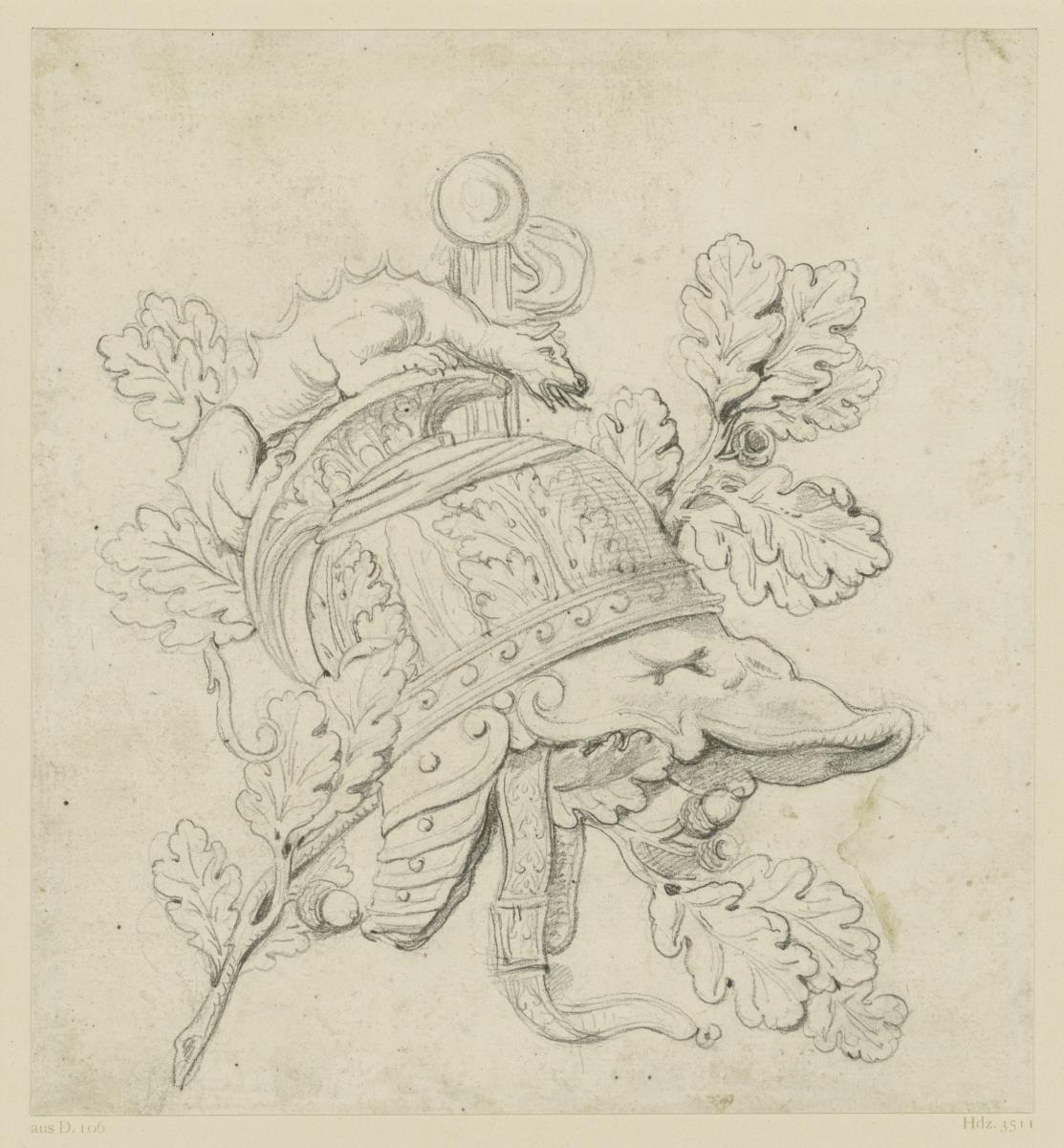 Füllung mit Helm