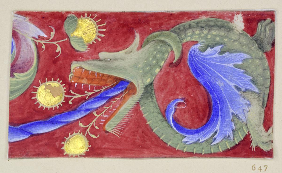 Geflügelter Drache