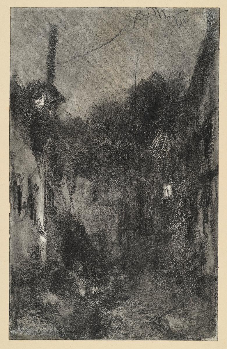Gasse bei Nacht