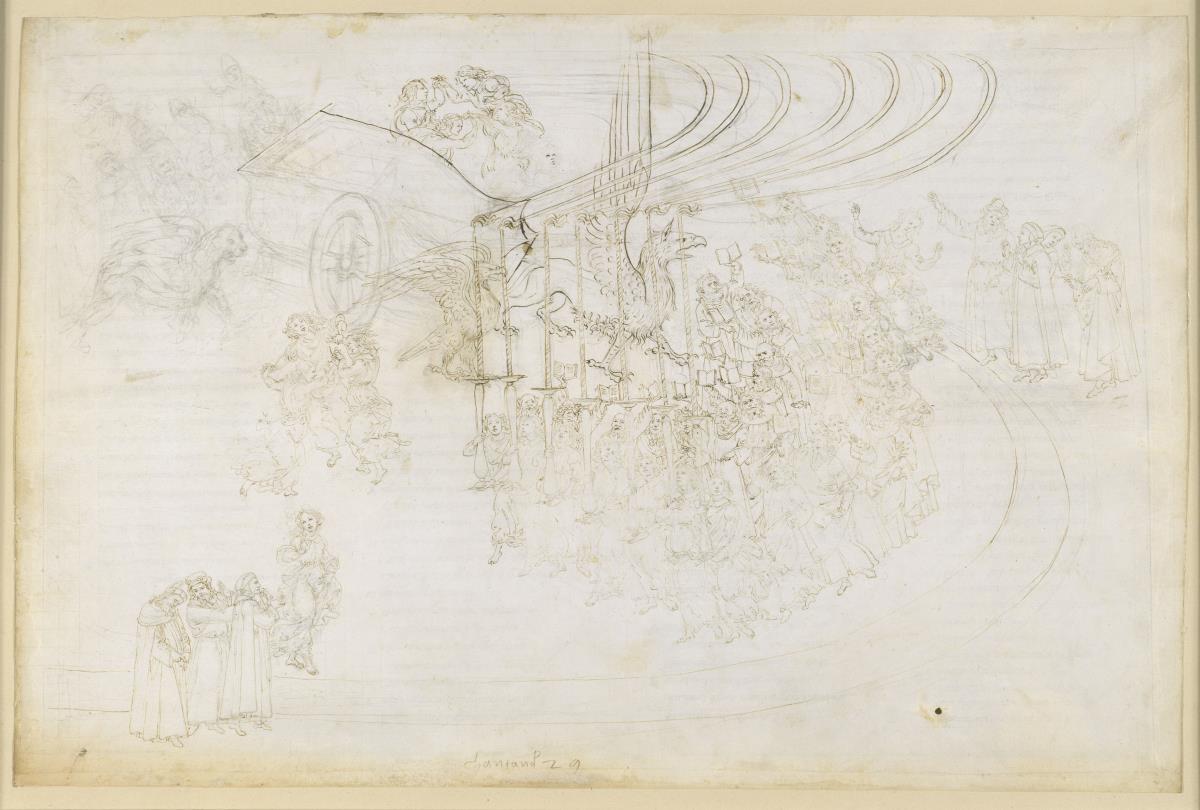 La Divina Commedia, Purgatorio XXIX. Das Irdische Paradies: Triumph der Kirche