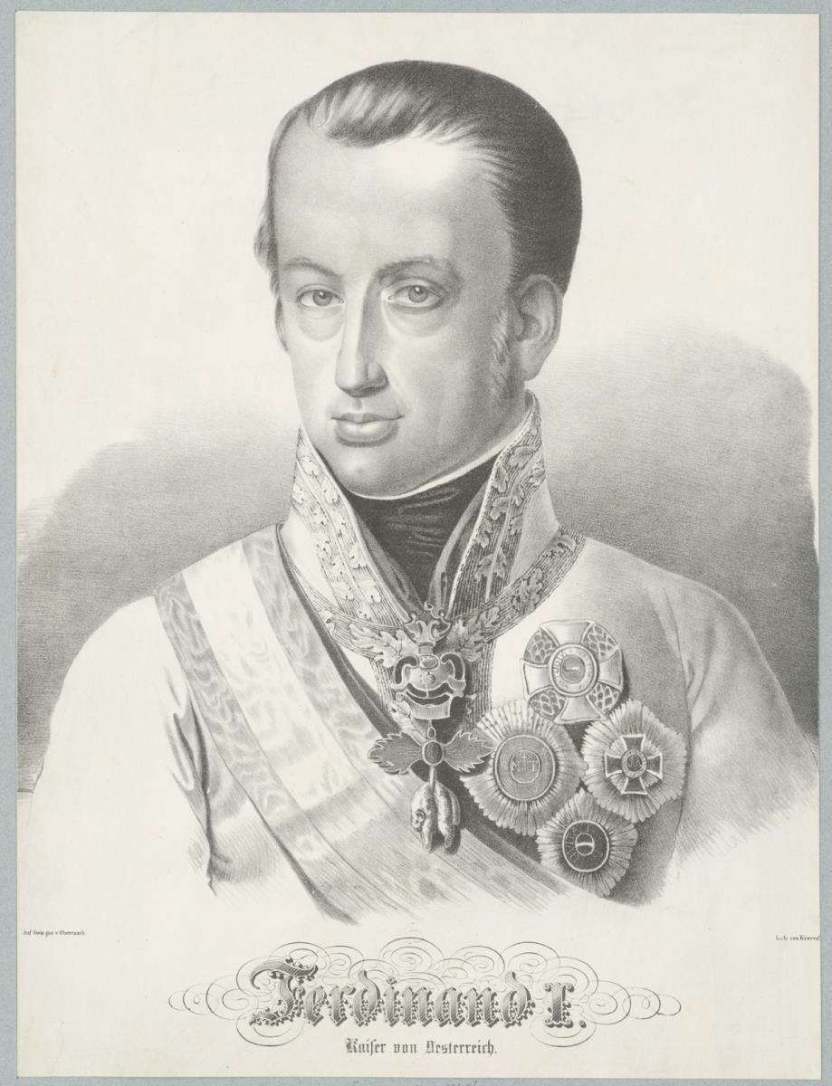 Porträt Ferdinand I., Kaiser von Österreich