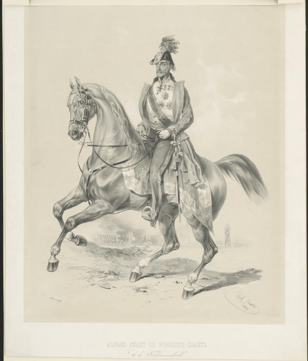 Porträt des Alfred I., Fürst zu Windisch-Graetz
