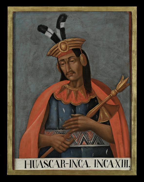 Portrait des Inca Huascar (XIII Inca)