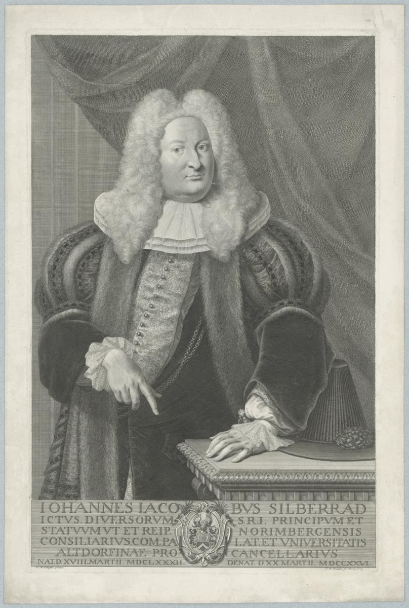 Porträt des Johann Jacob Silberrad
