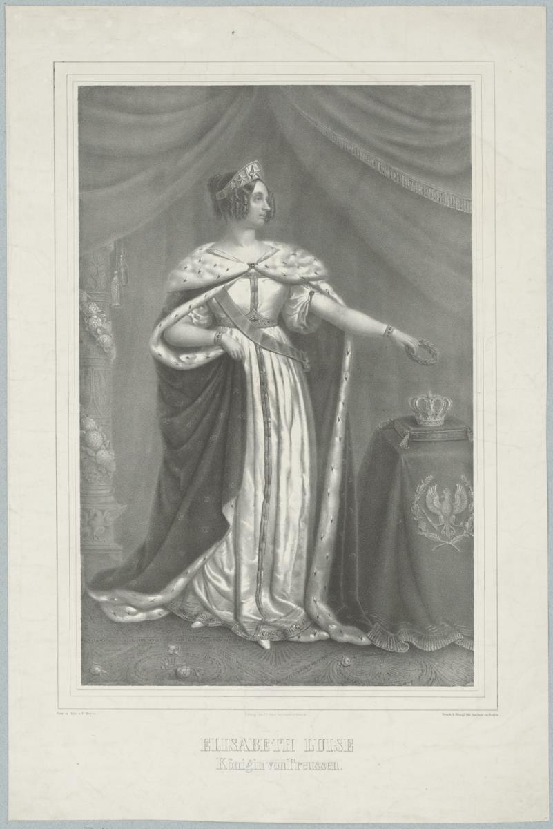 Porträt der Elisabeth Luise, Königin von Preußen
