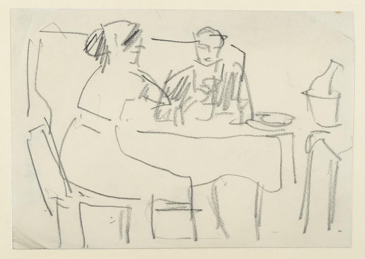 Paar im Restaurant